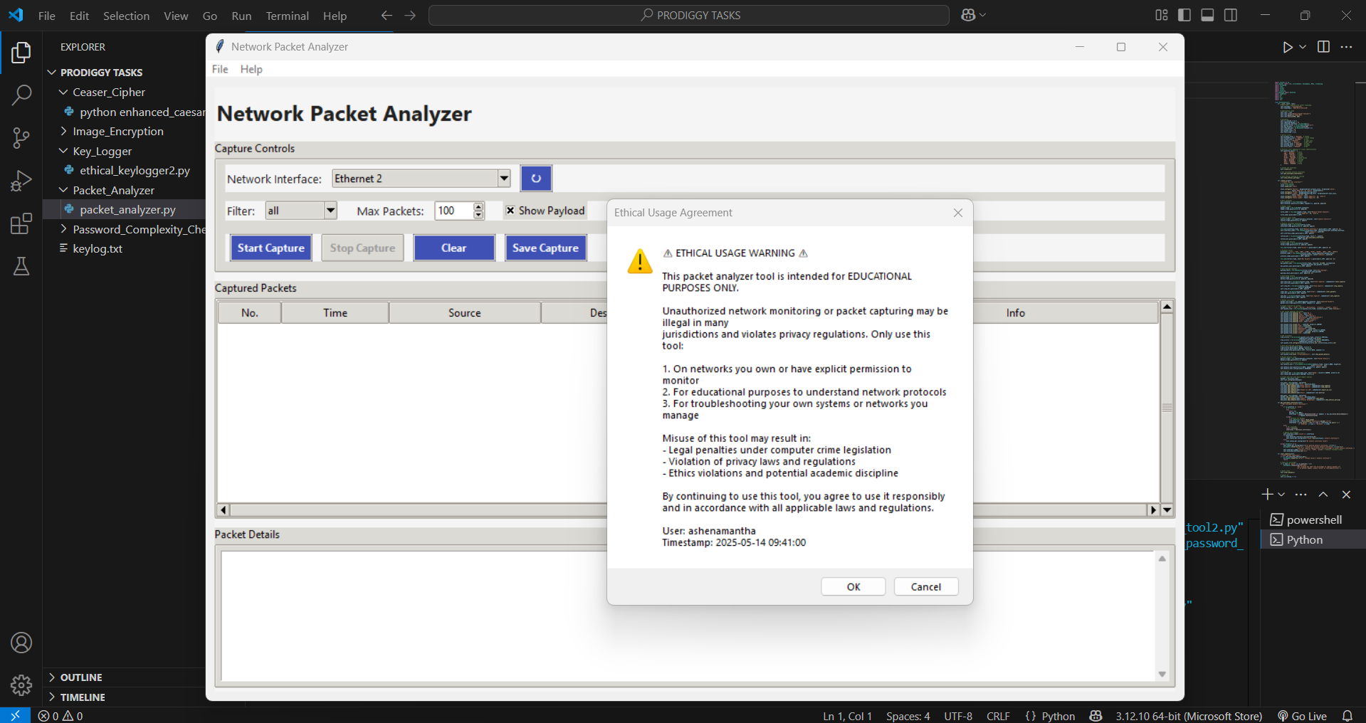 Network Traffic Analyzer